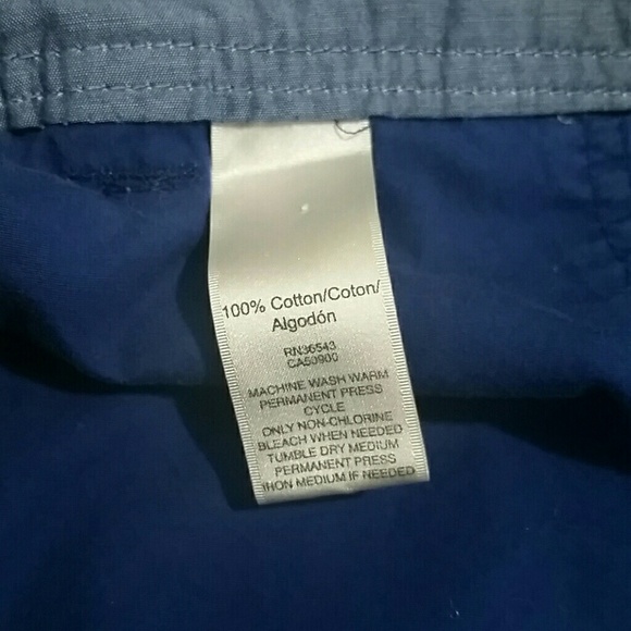 cargo capri pants size 8 blue size 8 Van Heusen - Picture 3 of 4